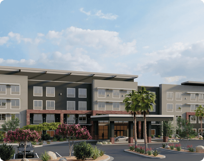 AEC’s hospitality architecture expertise, designing for major hotel chains like Dream Hotel, Marriott, and Hyatt Regency.